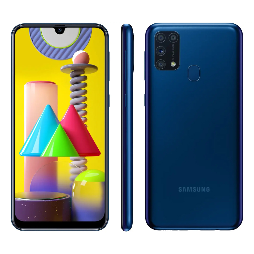 Samsung Galaxy M31 128GB 6GB Android Azul Desbloqueado image number 1